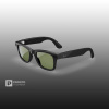 Ray-Ban Wayfarer (Gen 1) Глянцевый Чёрный с Зелёными Линзами (Shiny Black/ G15 Green)